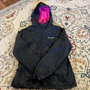 Columbia lined jacket. Size large